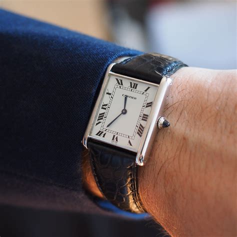 cartier tank watch buy|cartier tank watch men's.